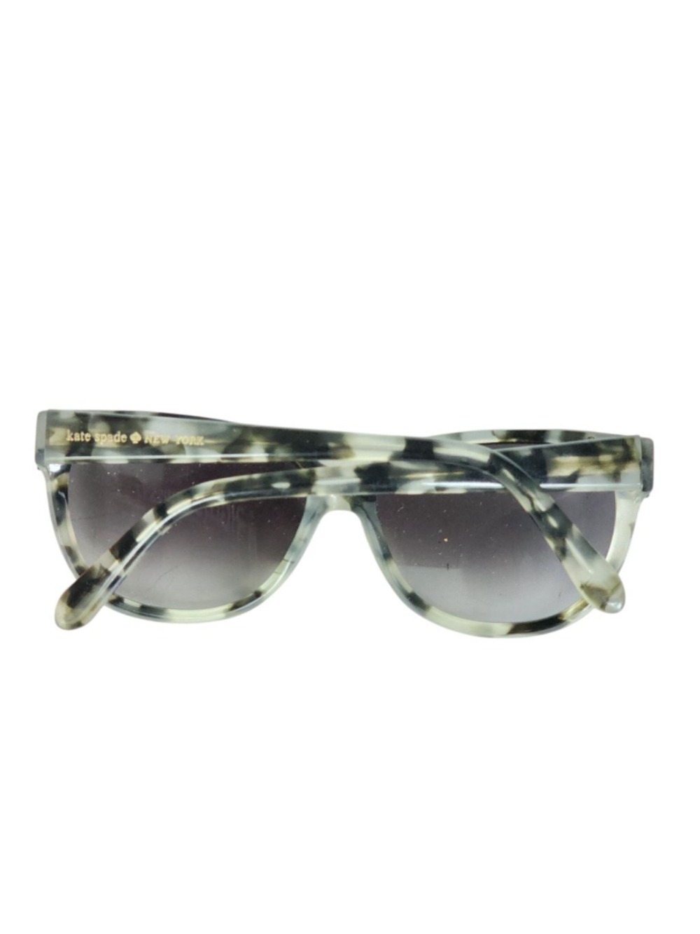 KATE SPADE Bridgit Gradient Gray Black Tortoise Sunglasses - Picture 4 of 10